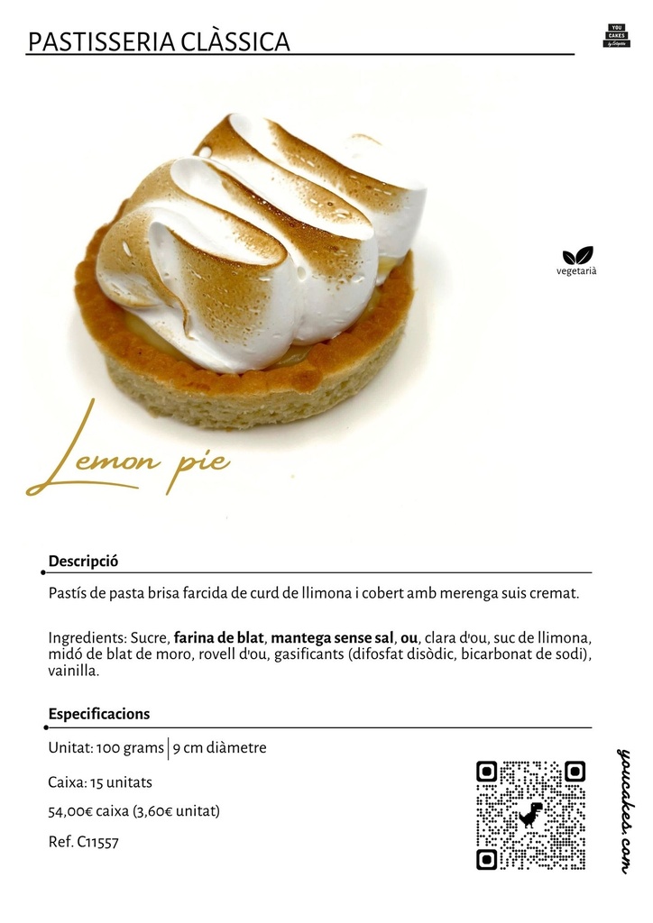 HRC Lemon pie x15 uds.