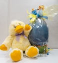 Pasqua: ous de xocolata decorats (Xoco llet 48 cm)