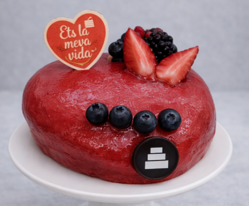 Cor de Sant Valentí - Vainilla i fruits vermells