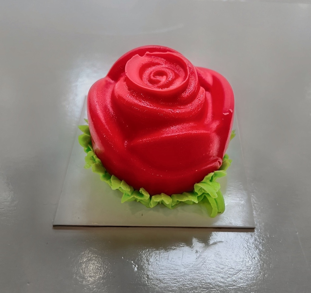 Rosa de mousse Sant Jordi 