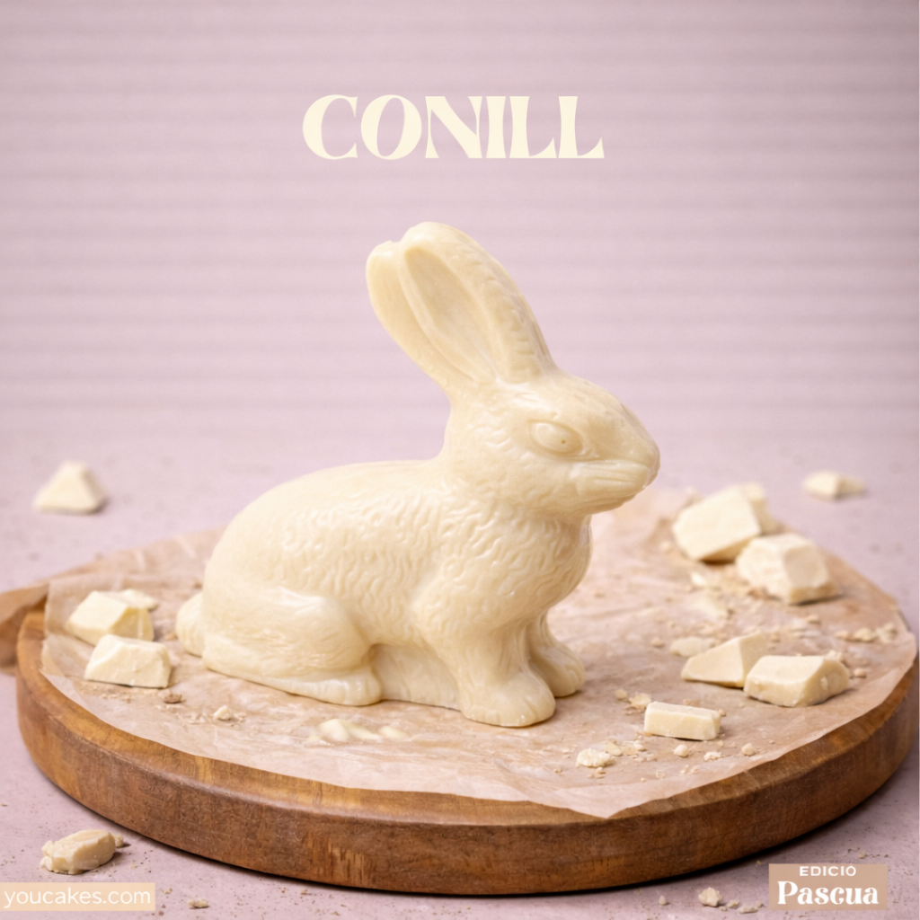 Pasqua: figures de xocolata blanca