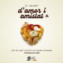 Cor de Sant Valentí (crema cremada)