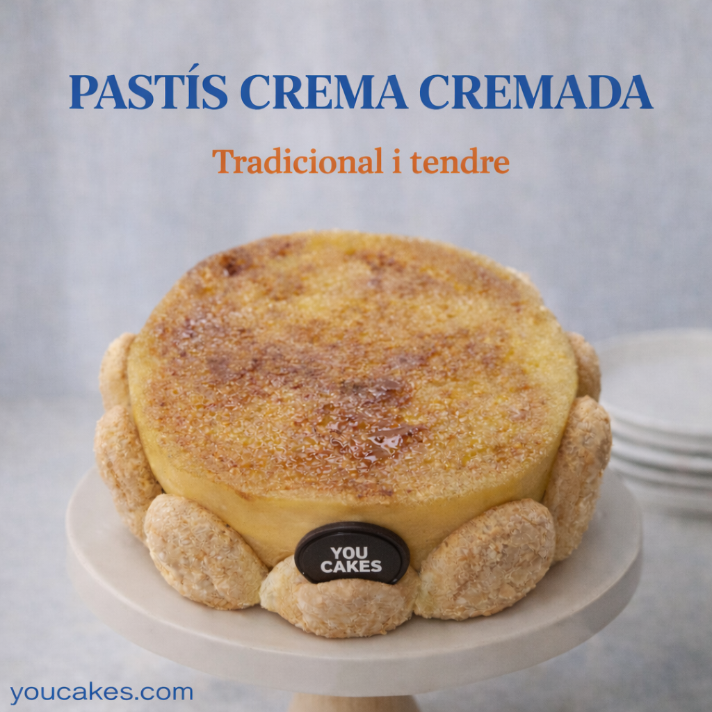 Pastís de crema cremada