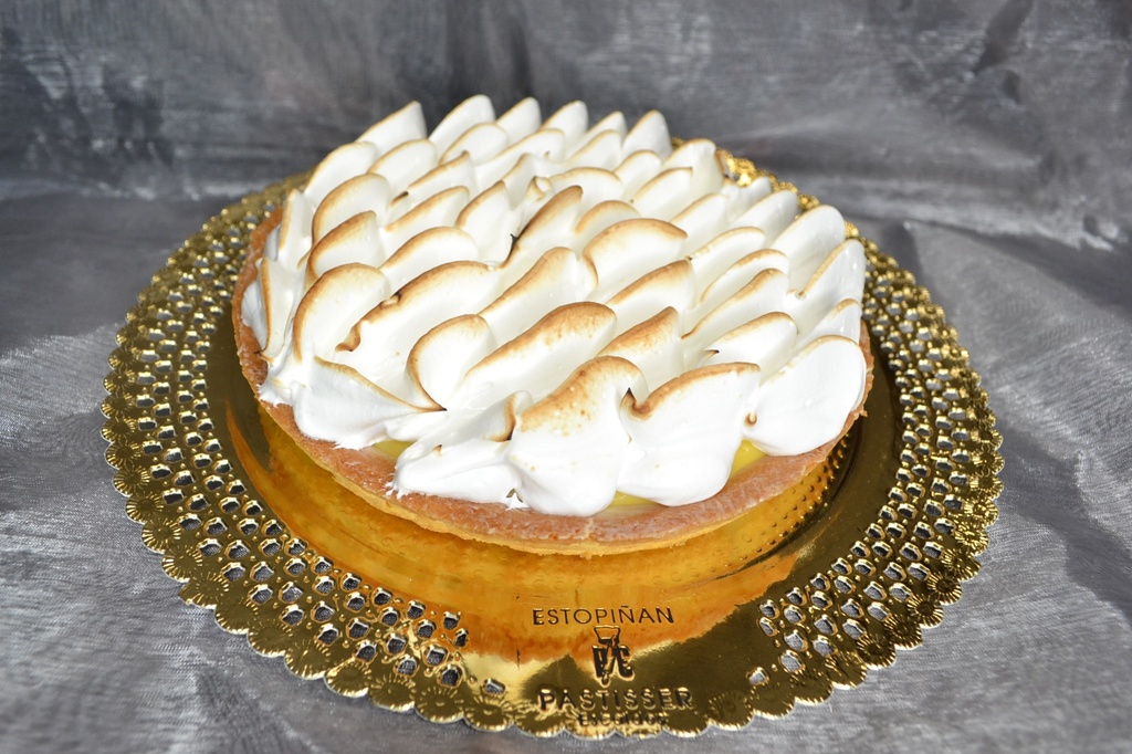 Tarta de crema de llimona i merengue (Lemon pie)