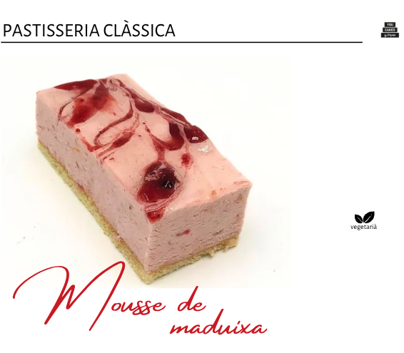 HRC Mousse de maduixa caixa 20 unitats