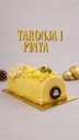 Tronc de Nadal de mousse de taronja, pinya i llima (4-5 persones)