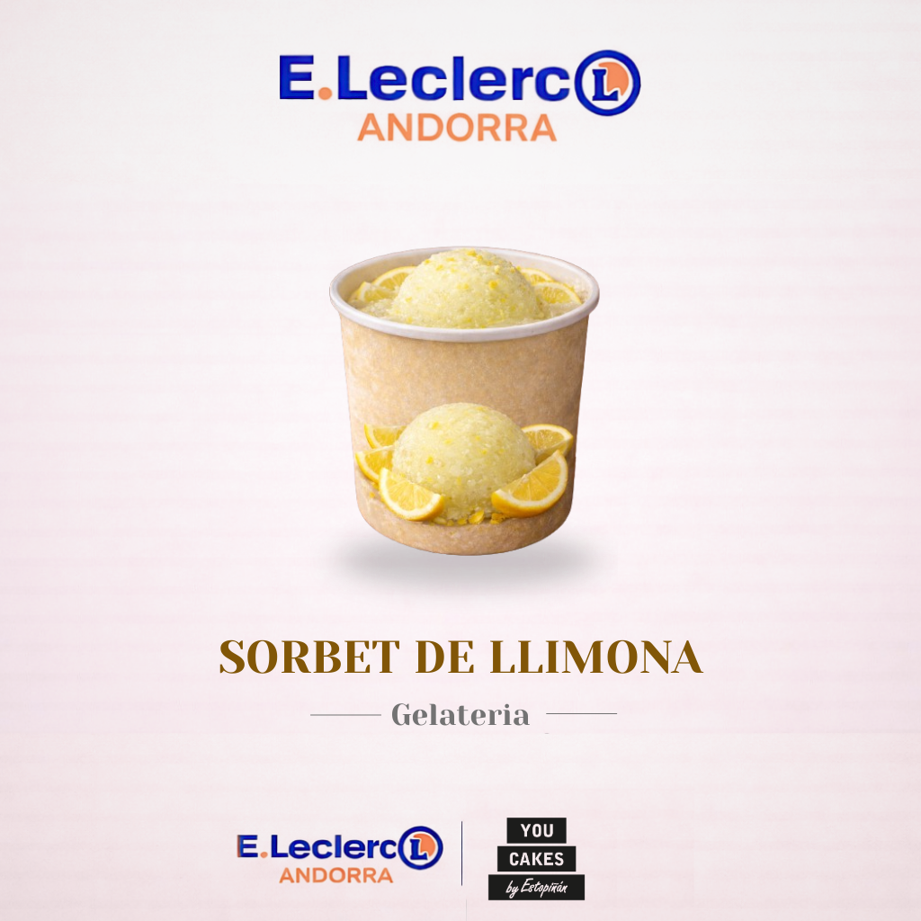 E.Leclerc -  Sorbet de llimona