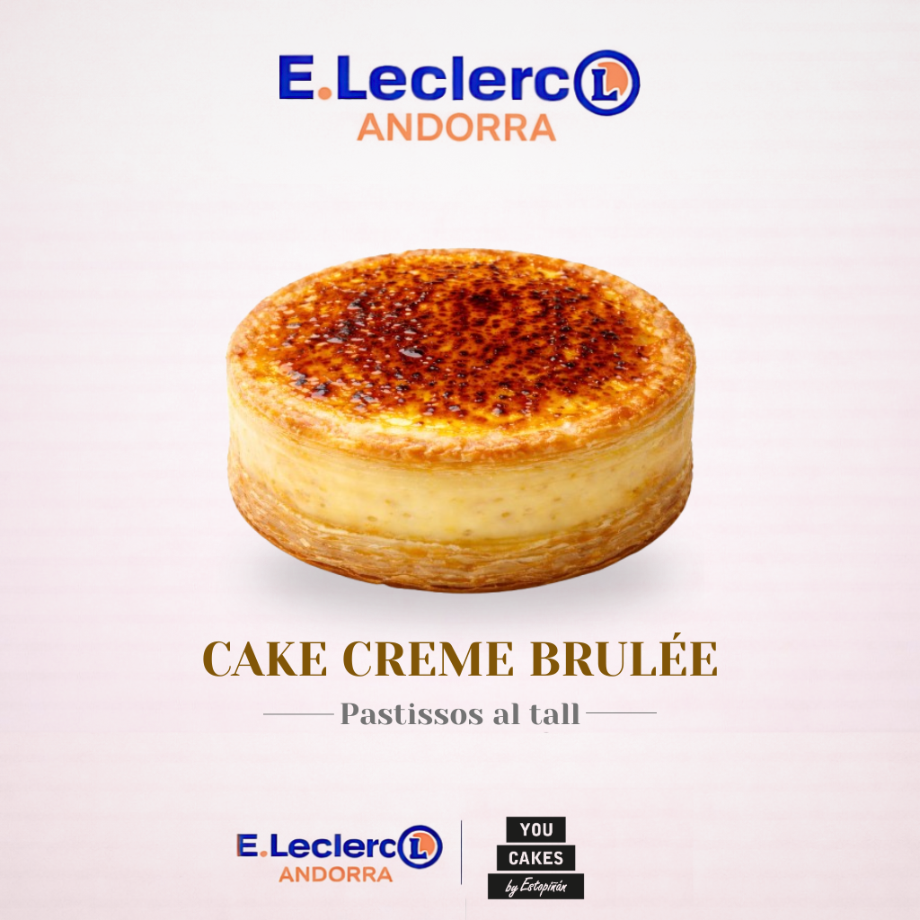 E.Leclerc - Cake Creme brulée