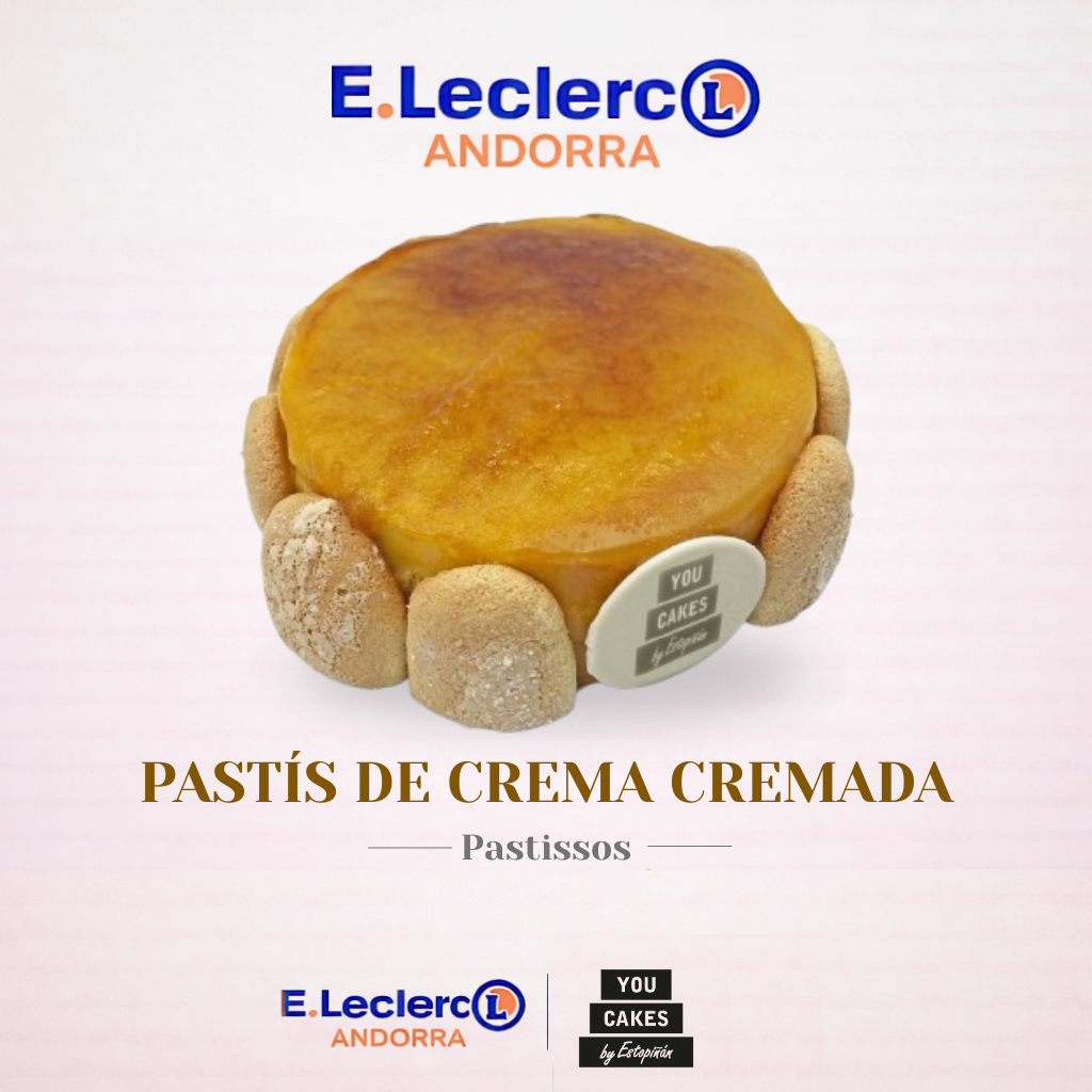 E.Leclerc - Pastís de crema cremada
