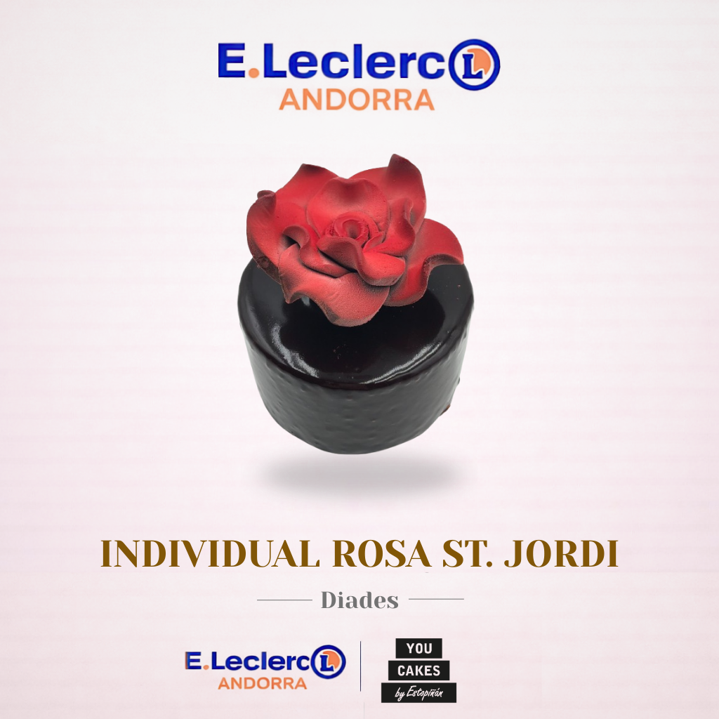 E.Leclerc - Individual rosa Sant Jordi