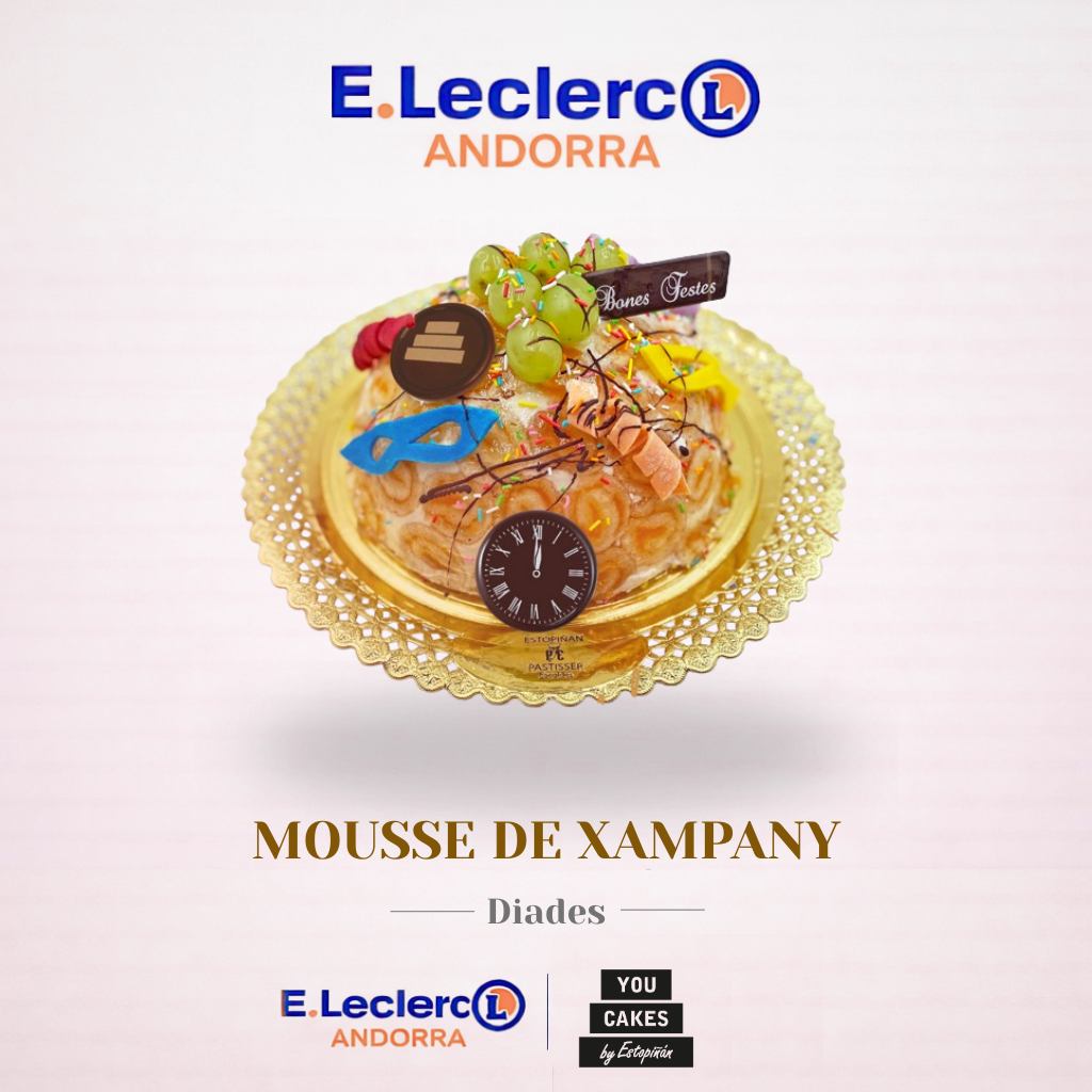 E.Leclerc - Pastís de xampany de Cap d'any