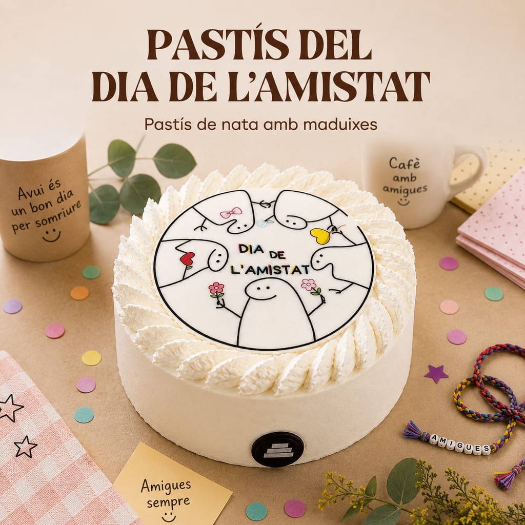 Pastís del dia de l'amistat