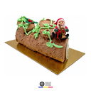 [C10221] Tronc de Nadal de praliné i xocolata de mantega dolça (4 persones)