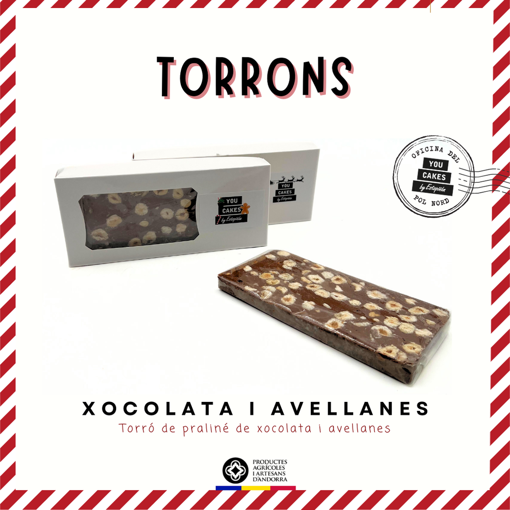 torró de xocolata i avellana