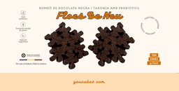 [C10829] Flocs de neu de xocolata negre i taronja (6 unitats)