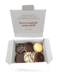Cistella assortiment de alfajores