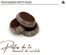 [C11549] HRC Pastes de te: Diamant de xocolata caixa 2 kg 
