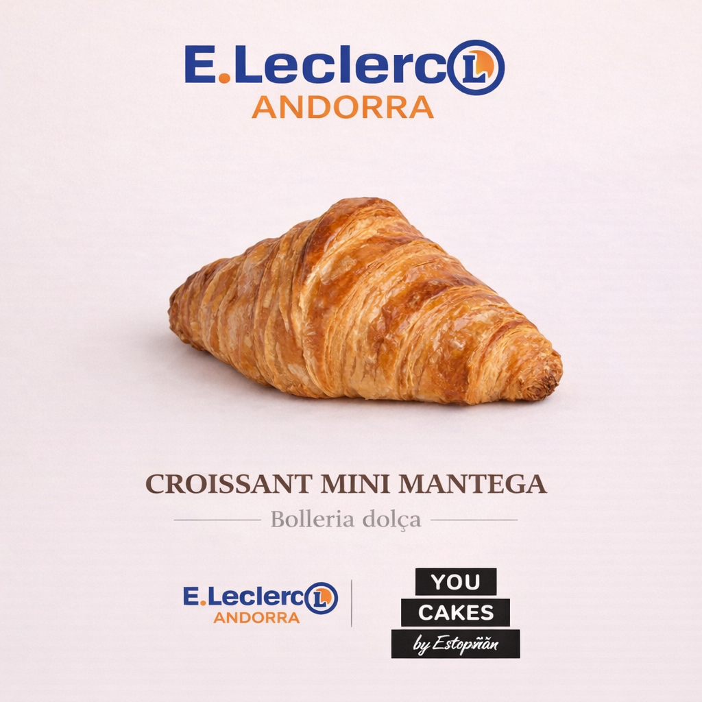 E.Leclerc - Croissant mini de mantega 