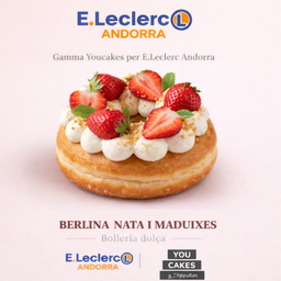 E.Leclerc - Berlina de nata i maduixes