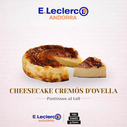 E.Leclerc - Cheesecake de forn caixa 1 unitat 