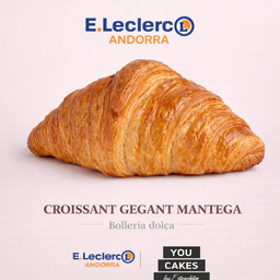 [C12686] E.Leclerc - Croissant de mantega Gegant