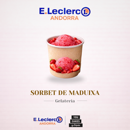 E.Leclerc -  Sorbet de maduixa