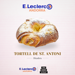 E.Leclerc - Tortell de Sant Antoni (massapà)