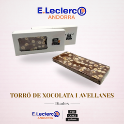 E.Leclerc - torró de xocolata i avellana 